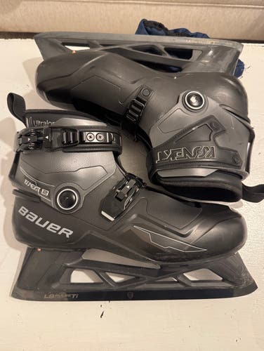 Bauer Konekt 2 Goalie Skates 10-10.5 (2 Sets of Steel)