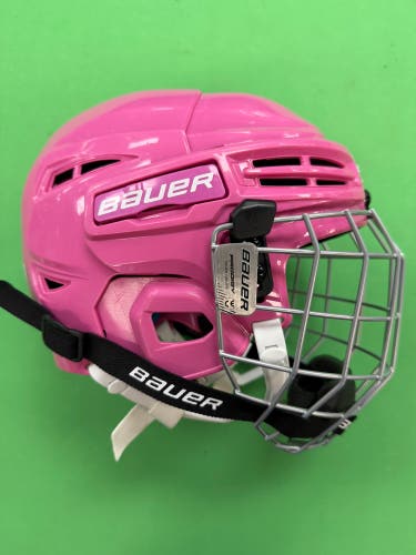 Pink Youth Bauer Prodigy Helmet (Used)