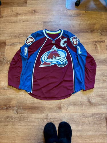 Reebok Authentic Gabriel Landeskog Colorado Avalanche Jersey Indo Edge Yeti (56)