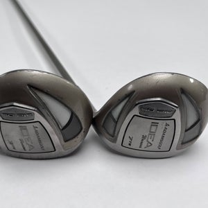 Adams Idea A12 OS 3 & 7 Fairway Wood Set 15* 21* Idea Womens 45g Ladies RH