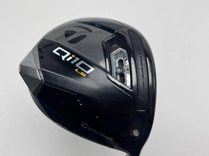 TaylorMade Qi10 LS Driver 9* Mitsubishi Chemical Reax 50g Stiff Graphite Mens RH