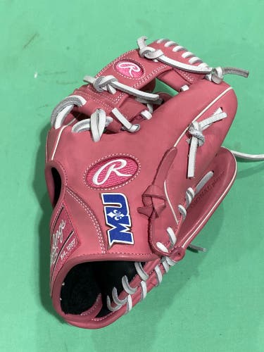 Used Pink Rawlings Gold Glove Elite Right Hand Throw Baseball Glove 11.5" | EXCELLENT CONDITION