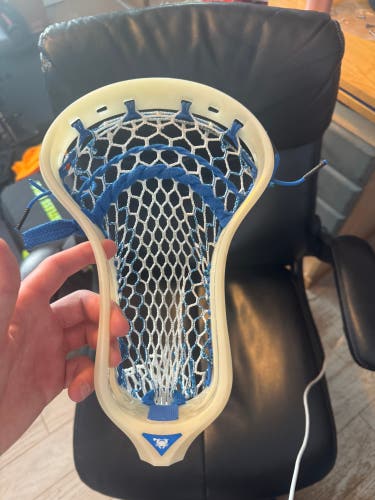 Custom blue ECD Weapon X Used Stringing Head
