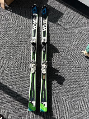 Volkl RTM Jr 150 cm Skis With Marker 7.0 Bindings (Used)