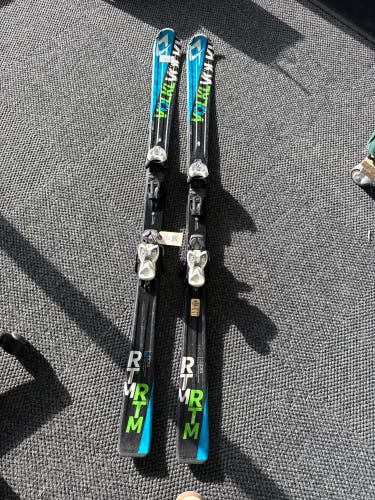 Volkl RTM Jr 150 cm Skis With Marker 7.0 Bindings (Used)