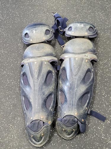 Used Under Armour UALGP4-AP Catchers Leg Guards Navy Blue Adult 11849-S000038920