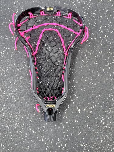 Used STX CRUX PRO Womens Lacrosse Head Black 11849-S000038915