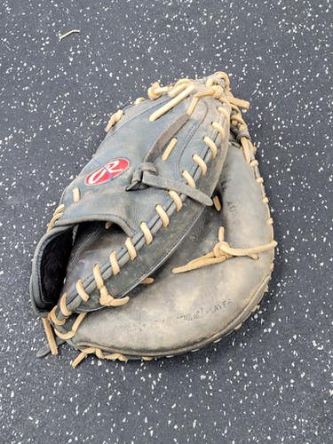 Used Rawlings GAMER XLE BB/SB Catchers RH Throw Black 34" 11849-S000038917