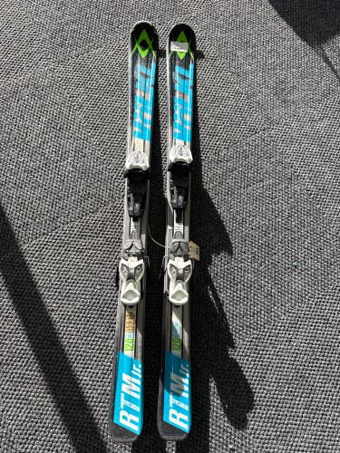 Volkl RTM Jr 120 cm Skis With Marker 4.5 Bindings (Used)