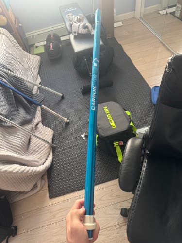Adult ECD Carbon Pro 3.0 Shaft blue chrome.