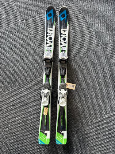 Volkl RTM Jr 110 cm Skis With Marker 4.5 Bindings (Used)