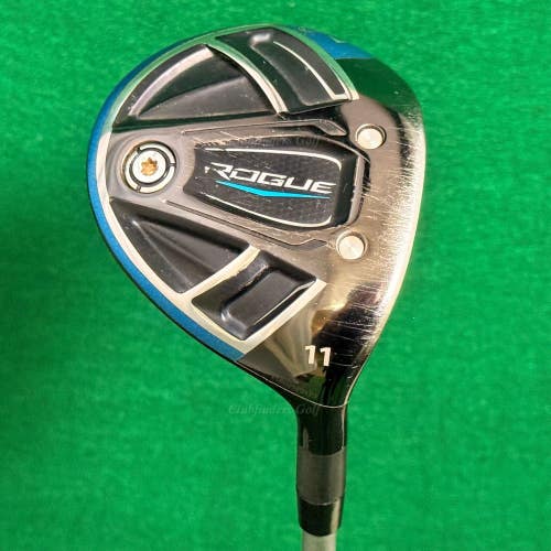 RARE Callaway Rogue Fairway Wood 11 Mitsubishi Rayon Diamana S+ 70 Regular