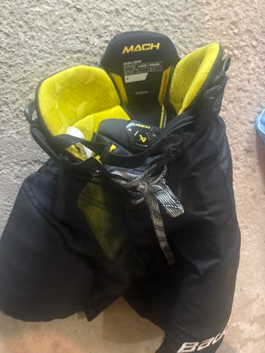 Men's Youth Large Bauer Supreme Mach Hockey Pants (Used)