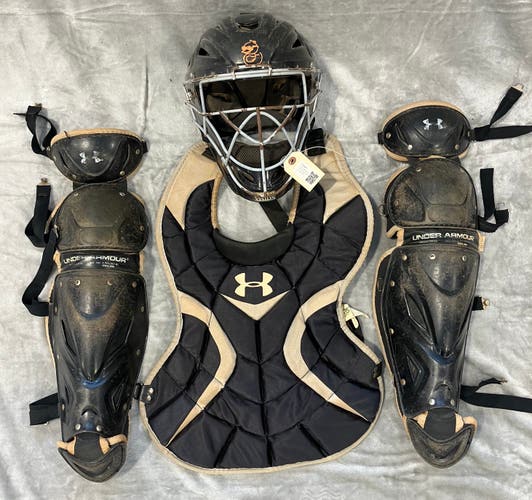 Youth Under Armour Victory Series Catcher's Set (Used)