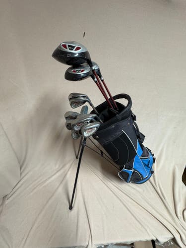 Men's Dunlop/Pinemeadow Attack Series Right Handed Clubs (Full Set) Regular Flex 13 Pieces (Used)