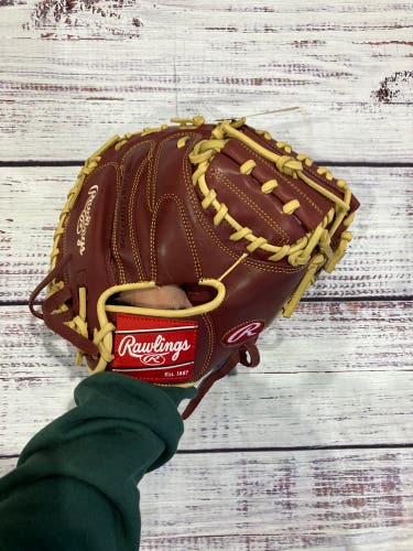 Red Rawlings Sandlot RH Catcher's Baseball Glove 33" (New)