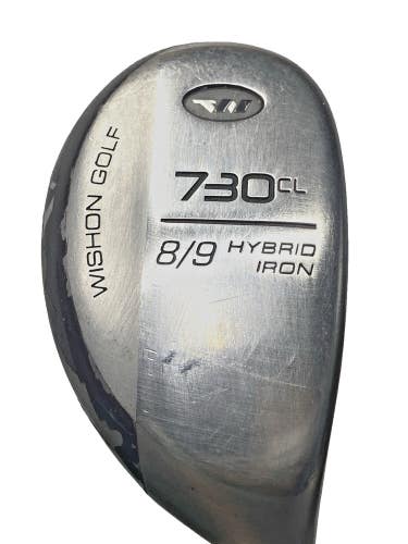 Wishon 730CL 8-9 Hybrid Iron 46* RH S2S Ruby Lite Ladies Graphite 35" Nice Grip