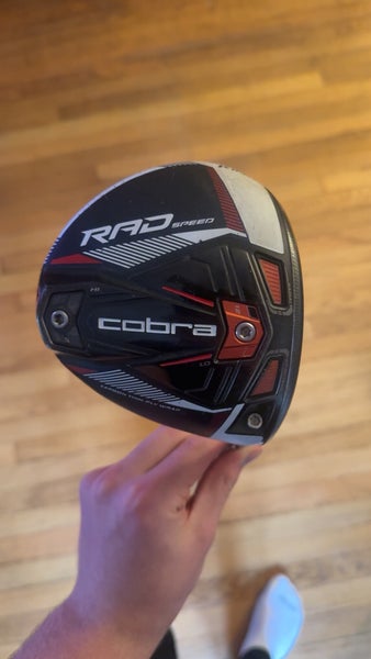 Cobra RAD Speed Driver Hzrdus Smoke Stiff Flex shaft 9 Loft Graphite Shaft 42" (Used)