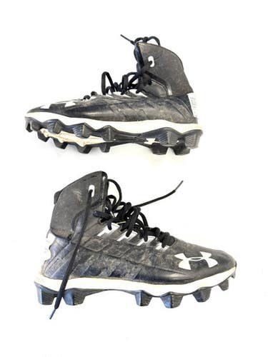 Used Under Armour Jr FB Cleats Black Junior 05 11860-C000307524
