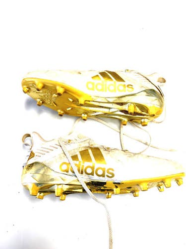 Used Adidas Adult FB Cleats White Senior 10.5 11860-C000307529