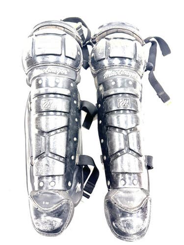 Used MacGregor ADULT Catchers Leg Guards Black Adult 11860-S000307480