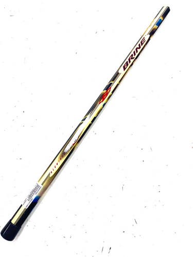 Used Brine VINTAGE TA 2 SHAFT Mens Atk/Mid LAX Shaft Brown 11860-S000307455