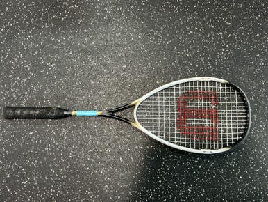 Used Wilson STING Adult Squash Racquet Black Unknown 10743-C000478410
