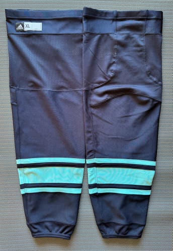 Seattle Kraken Reverse Retro Adidas Pro Stock Hockey Socks Size XL MiC