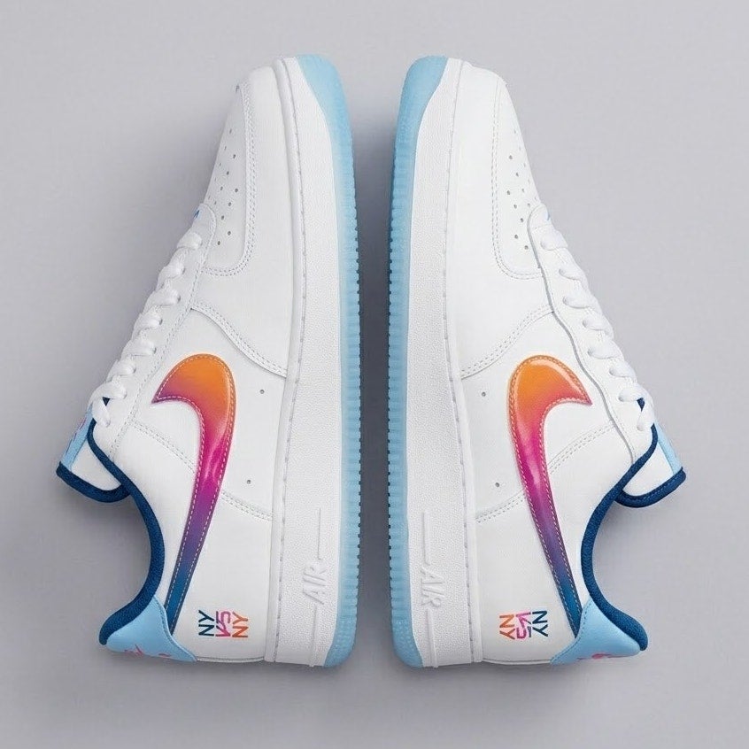 Nike Air Force 1 Low NY vs. NY White Gradient Swoosh Men