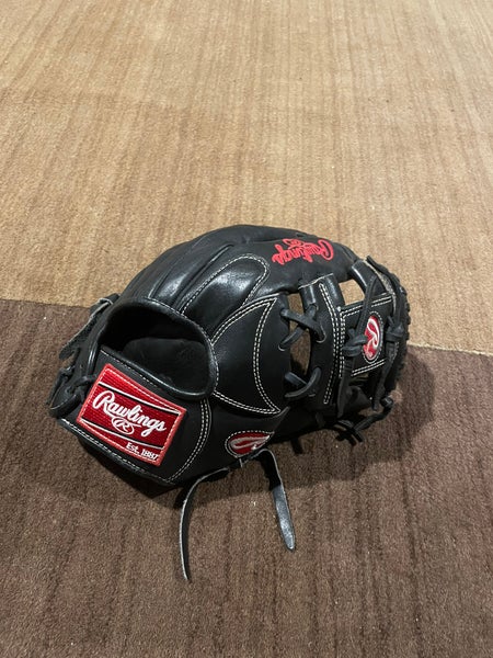 LIKE NEW JOSE REYES Rawlings Heart of the Hide RH Infield Baseball Glove 11.25 With Black Patch Rare