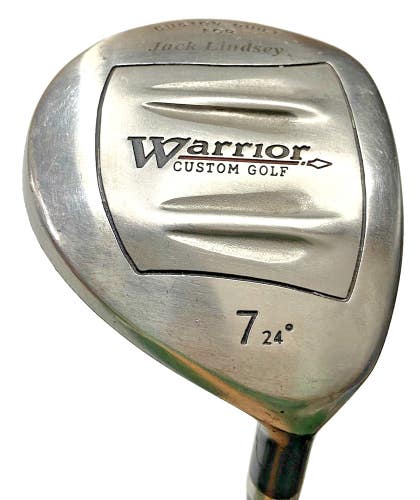 Warrior Custom Golf 7 Wood 24* Men's RH Regular Graphite 41" Original Wrap Grip