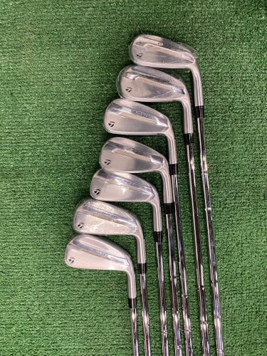 NEW TaylorMade P790 Iron Set Right Handed | Stiff Flex Steel Shaft | Dynamic Gold 105 S300 (2025)