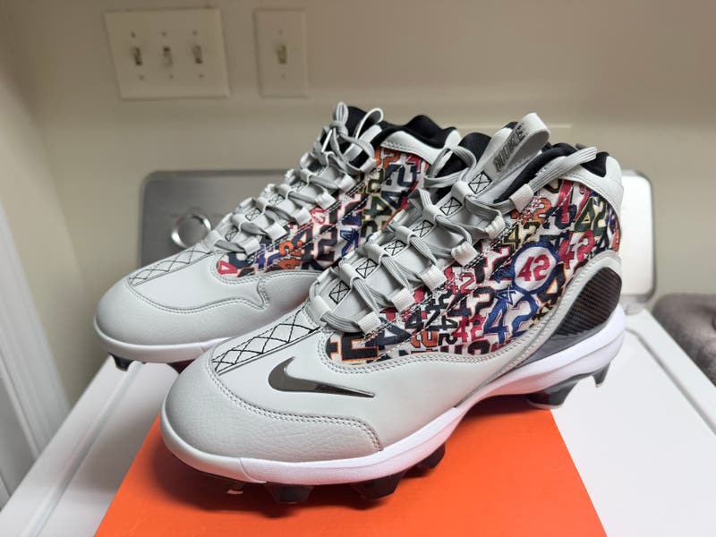 Nike Jackie Robinson Mid Cleats- Molded Men main image 4