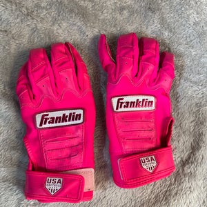 Pink Large Franklin Batting Gloves (Used)