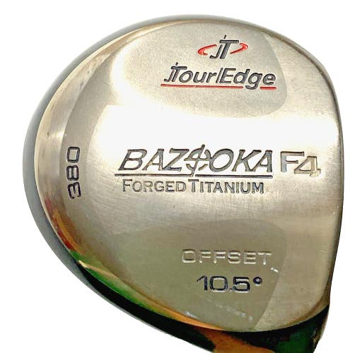 Tour Edge Bazooka F4 380cc Forged Ti Offset Driver 10.5 RH Regular Graphite 44.5
