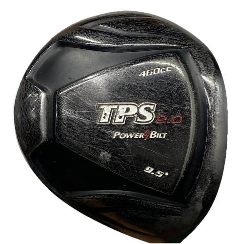 PowerBilt TPS 2.0 460cc Driver 9.5* RH 68g Stiff Graphite 45" New Midsize Grip