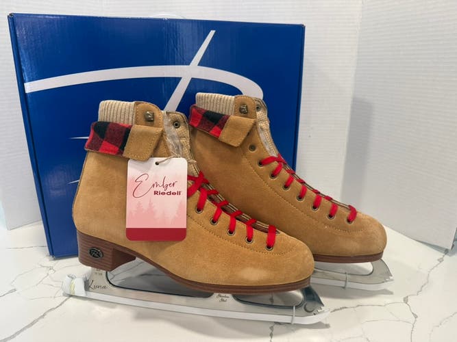 $169 Riedell Ember Ice Skates 10 BRAND NEW IN BOX