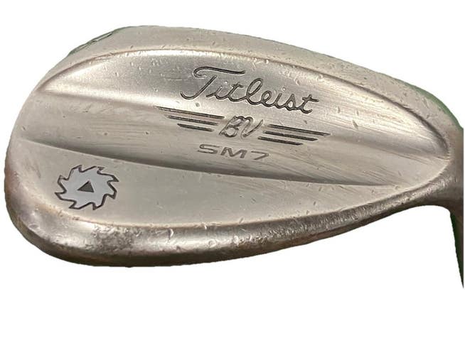 Titleist Vokey SM7 Black Lob Wedge 60*08 M Grind RH Stiff Steel 35" New Mid Grip