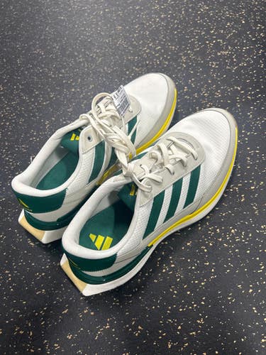 Used Adidas Mens Golf Shoes Green Senior 9.5 11337-S000483879