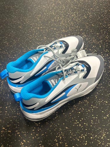 Used Puma Mens Golf Shoes Royal Blue Senior 12 11337-S000483870