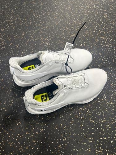 Used Foot Joy Mens Golf Shoes White Senior 8.5 11337-S000483908