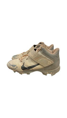 Used Nike TROUT BB/SB Cleats White Junior 04.5 11859-S000030301