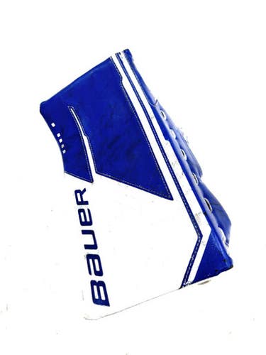 Used Bauer M5 PRO Inter Goalie Blocker Royal Blue 11860-S000307212