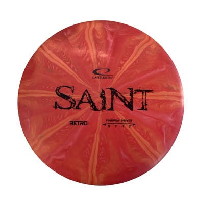 Used Latitude 64 SAINT RETRO Disc Golf Driver Red 11760-S000090722