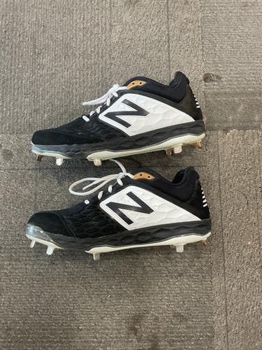 Used New Balance 3000 BASEBALL CLEATS BB/SB Cleats Black Senior 12.5 11614-S000234813