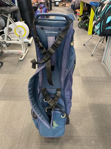 Used Taylormade STAND BAG Mens Stand Bag Navy Blue 11614-S000234800
