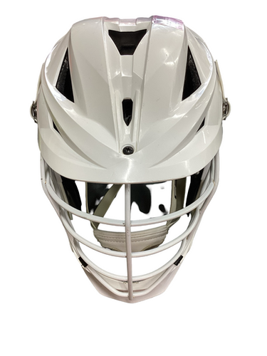 Used Cascade XRS Lacrosse Helmet White One Size 11613-S000180612