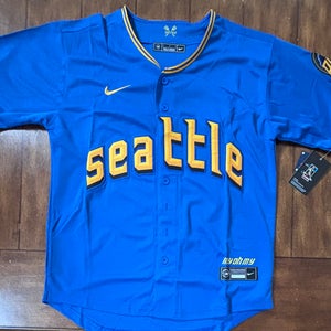 Julio Rodríguez Seattle Mariners City Connect Jersey Adult Small NWT
