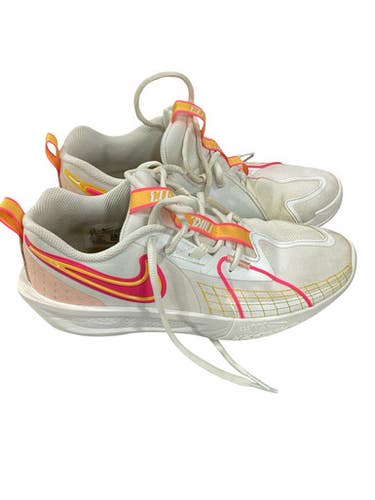 Used Nike Basketball Shoes W White Senior 6.5 11347-S000267527