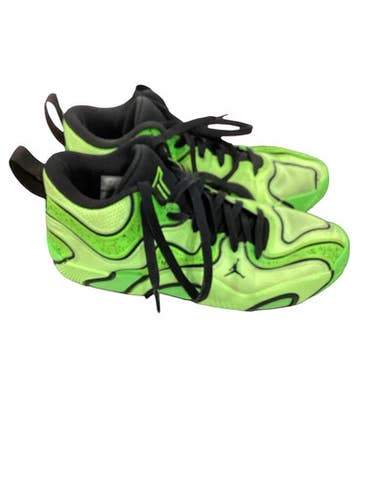 Used Jordan Basketball Shoes W Green Senior 7 11347-S000267523